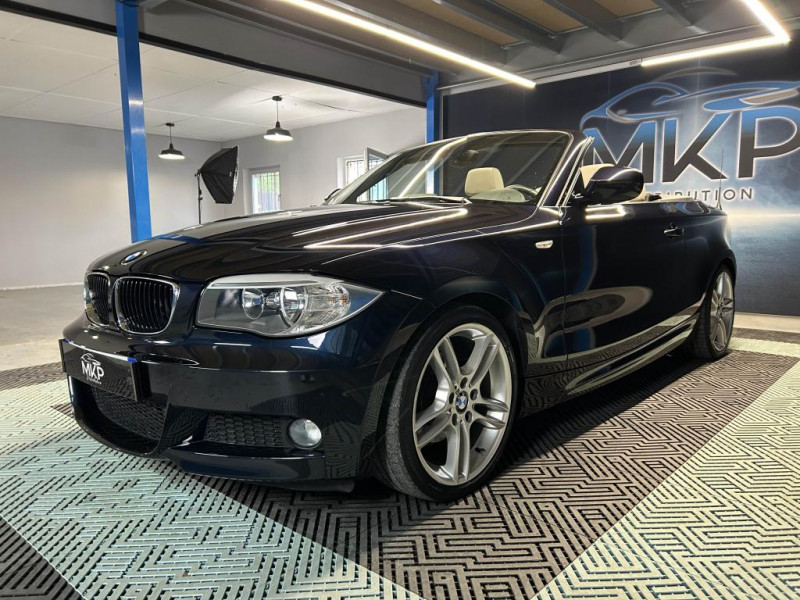 Photo 2 de l'offre de BMW SERIE 1 Cabriolet  118d  Cabriolet 2.0 143  Sport Design BVM à 14490€ chez MKP Distribution