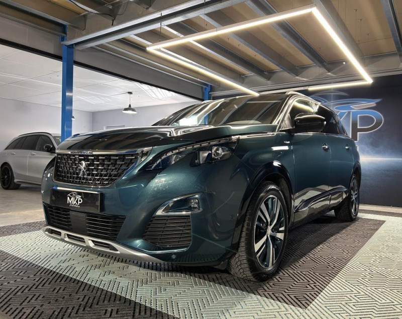 Peugeot 5008  1.5 BlueHDi 130  EAT8 GT Line 7 places DIESEL  Occasion à vendre