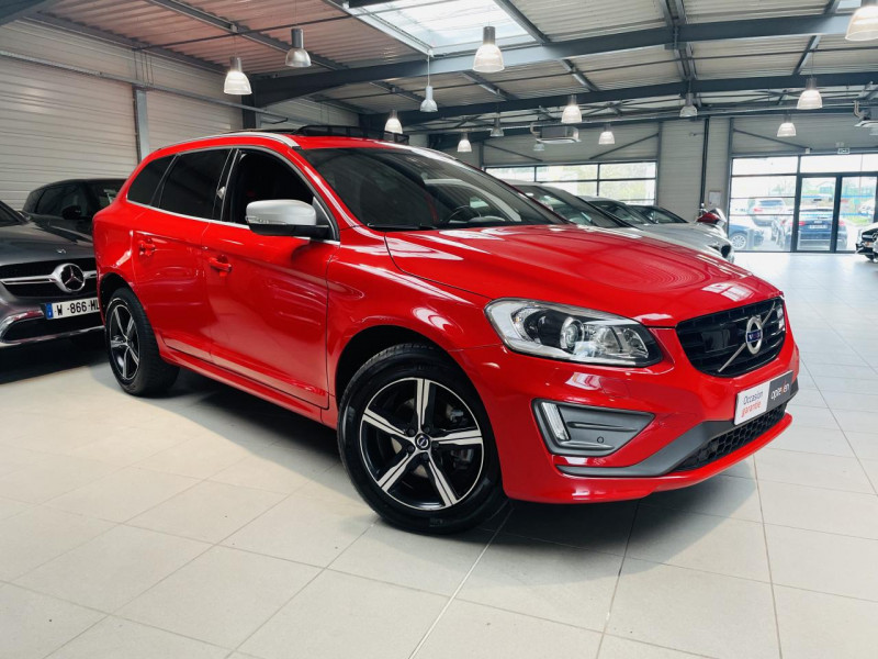 Volvo XC60  D3 150 ch R-Design Geartronic  DIESEL 612 Passion Red solid Occasion à vendre