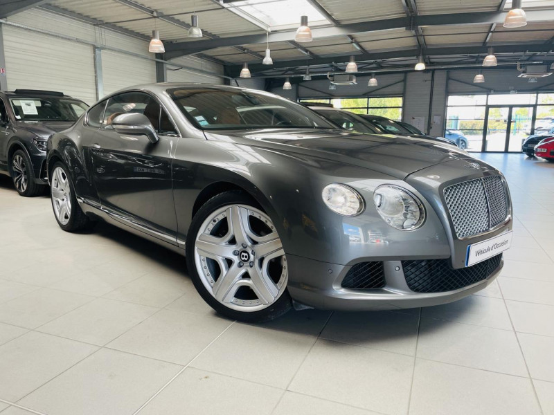 Bentley CONTINENTAL GT 6.0i W12 575ch Phase 2 ESSENCE GRIS CLAIR Occasion à vendre