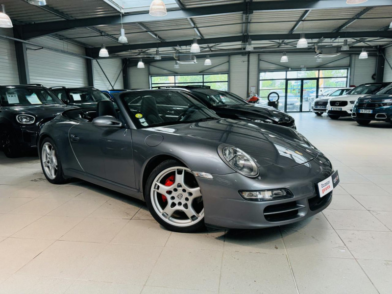 Porsche 911 997 Carrera S CABRIOLET 3.8 355 BVA   ESSENCE GRIS CLAIR Occasion à vendre