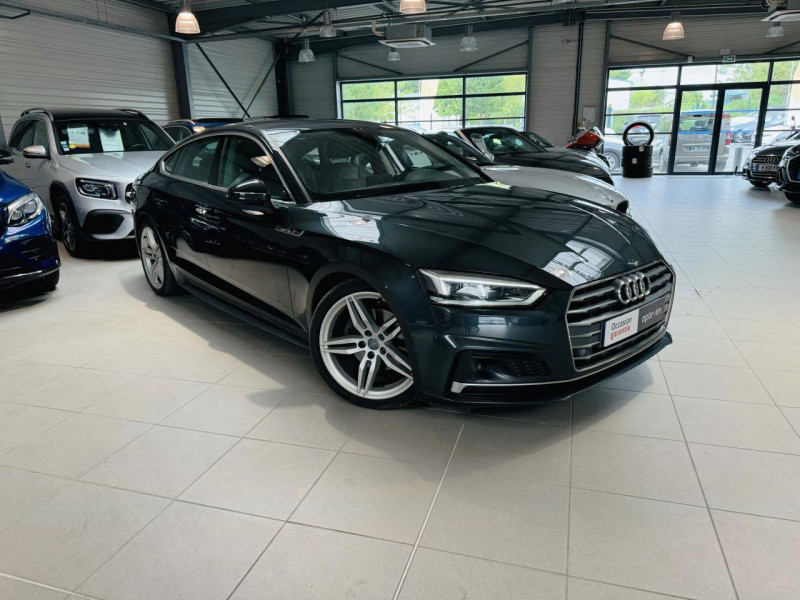 Photo 1 de l'offre de AUDI A5 SPORTBACK 40 TFSI 190 S tronic 7 S Line - LOA 391.05e/mois  à 27990€ chez Occasions Champenoises