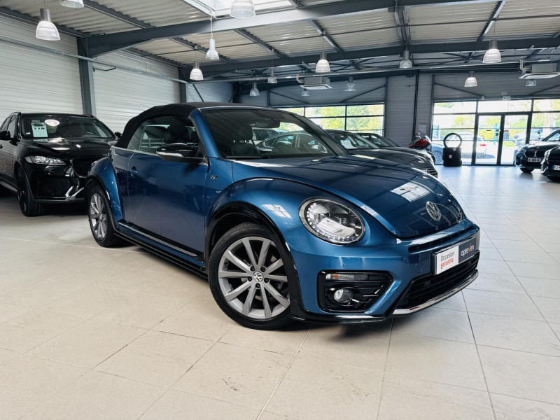 Photo 2 de l'offre de VOLKSWAGEN COCCINELLE Cabriolet 1.4 TSI 150 R-LINE DSG7 à 25990€ chez Occasions Champenoises