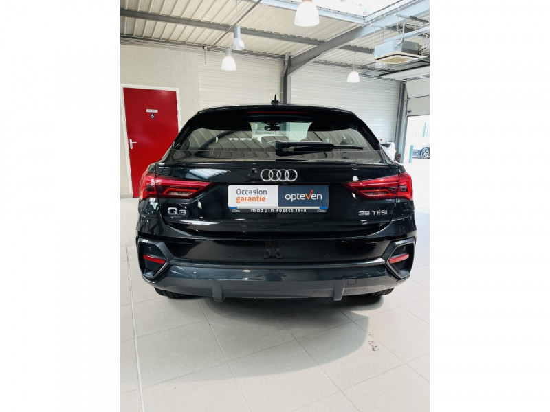 Photo 18 de l'offre de AUDI Q3 SPORTBACK 35 TFSI 150 ch S tronic 7 DESIGN LUXE- LOA 443.37e/mois à 33490€ chez Occasions Champenoises