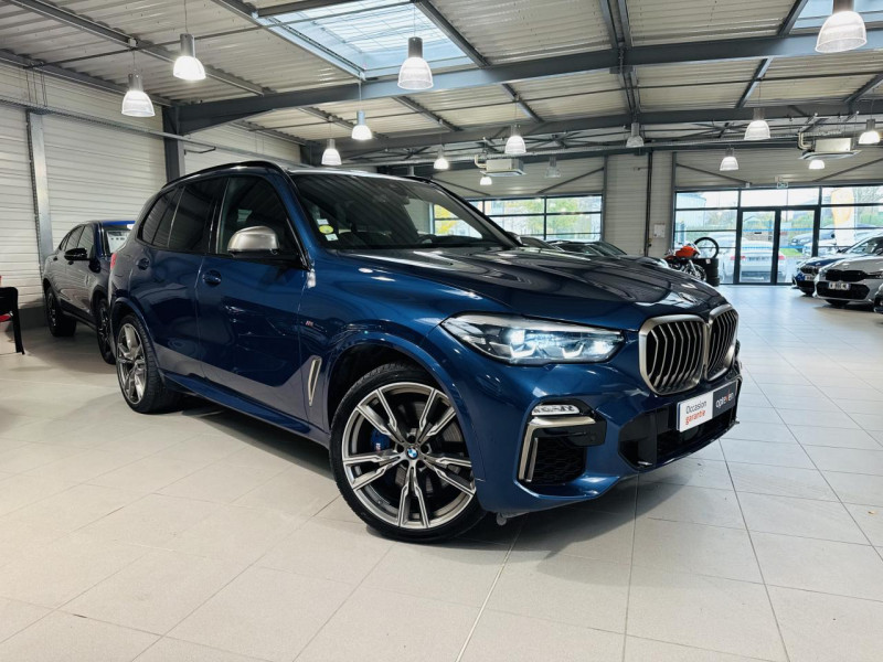 Bmw X5  M50d 400 ch BVA8 G05 M Performance DIESEL PHYTONICBLAU METALLIC Occasion à vendre