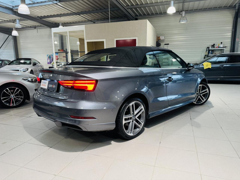 Photo 24 de l'offre de AUDI A3 CABRIOLET 2.0 TFSI 190 S tronic 7 Quattro S Line à 22990€ chez Occasions Champenoises