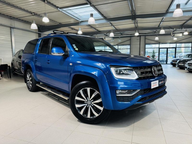 Volkswagen AMAROK 3.0 V6 TDI 258 DOUBLE CABINE Aventura 4Motion PHASE 2 BVA DIESEL BLEU FONCE Occasion à vendre