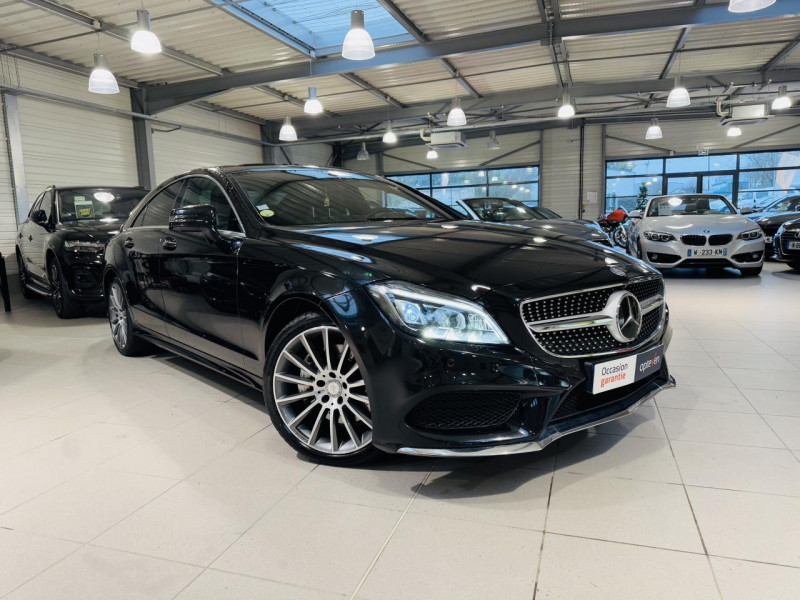 Mercedes-Benz CLASSE CLS Classe CLS 350 d Fascination 9G TRONIC DIESEL OBSIDIAN BLACK - METALLIC PAINT Occasion à vendre