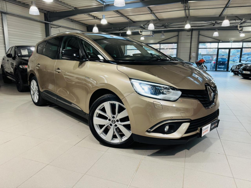 Renault GRAND SCENIC IV Grand Scenic TCe 140 FAP Limited ESSENCE BEIGE DUNE Occasion à vendre