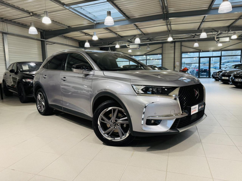 Ds DS 7 CROSSBACK  1.5 BlueHDi 130 Rivoli EAT8  DIESEL GRIS METALLISE Occasion à vendre