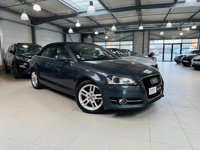 Photo 2 de l'offre de AUDI A3 1.8 TFSI  8P CABRIOLET Ambition Luxe PHASE 2 à 11990€ chez Occasions Champenoises