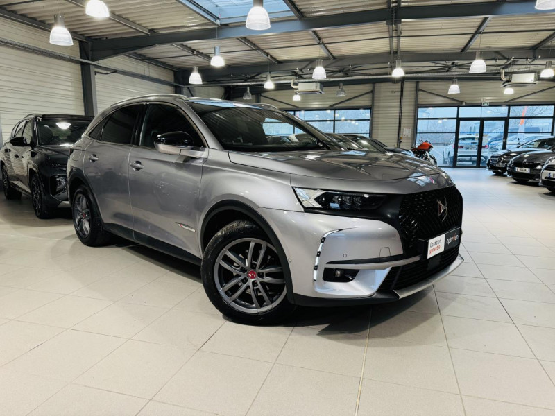 Ds DS7 CROSSBACK BlueHDi 180 EAT8 Performance Line DIESEL Gris métallisé Occasion à vendre