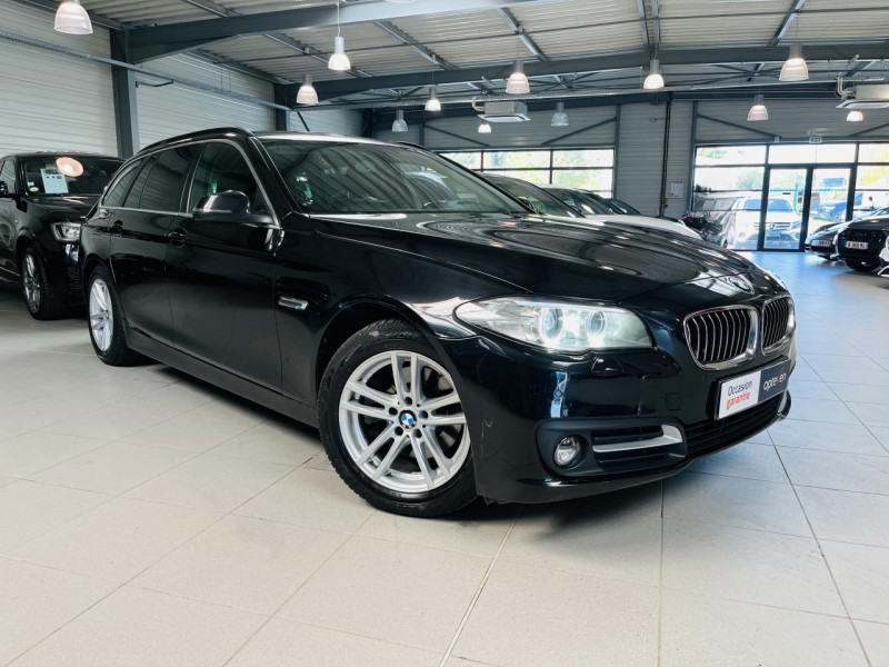 Bmw SERIE 5 TOURING  Touring 520d xDrive 190 ch F11 LCI Lounge Plus BVA 8 DIESEL BLACK SAPPHIRE METALLIC Occasion à vendre