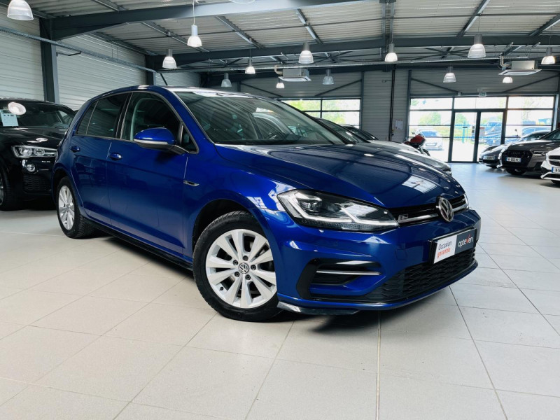 Volkswagen GOLF 1.6 TDI 115 Connect Pack R-LINE DIESEL Lapiz Blue Metallic Occasion à vendre