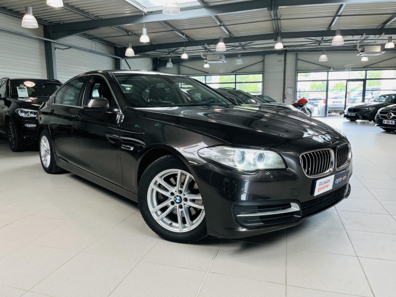 Bmw SERIE 5  520d 184 ch F10 LCI Lounge Plus BVA8 DIESEL JATOBA METALLIC Occasion à vendre