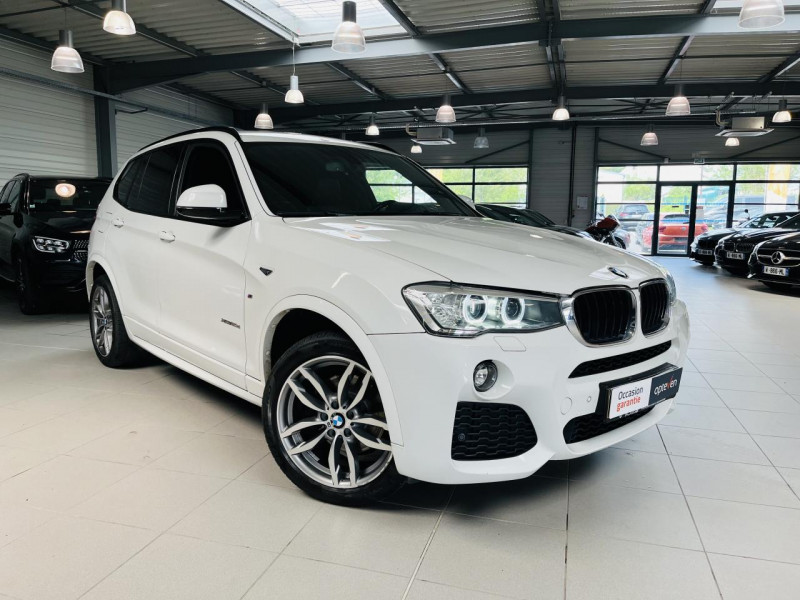 Bmw X3  xDrive20d 190ch F25 LCI M Sport BVA 8 DIESEL ALPINWEISS  III Occasion à vendre