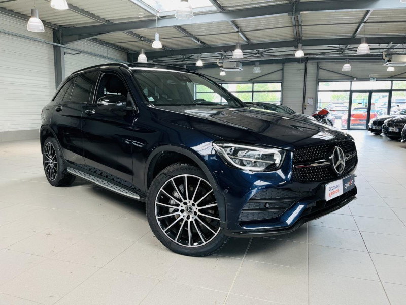 Mercedes-Benz GLC  300 de 9G-Tronic 4Matic AMG Line Hybride CAVANSITBLAU - METALLIC PAINT Occasion à vendre