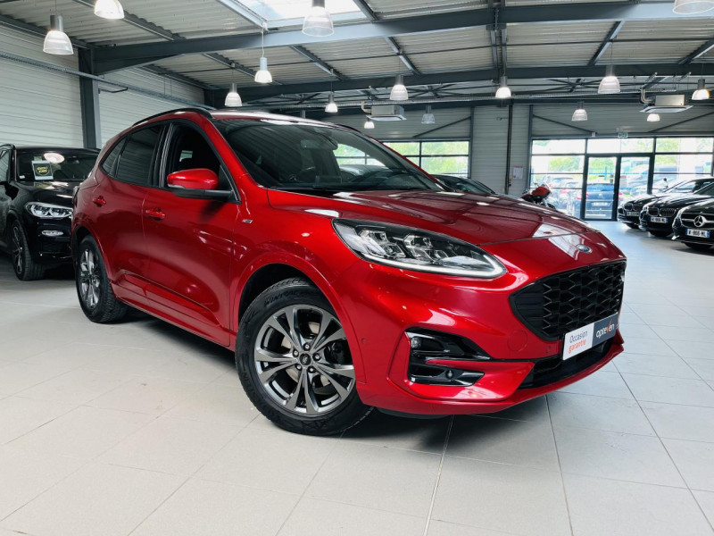 Ford KUGA  1.5 EcoBlue 120 S&S BVA8 ST-Line X DIESEL Rouge métallisé Occasion à vendre
