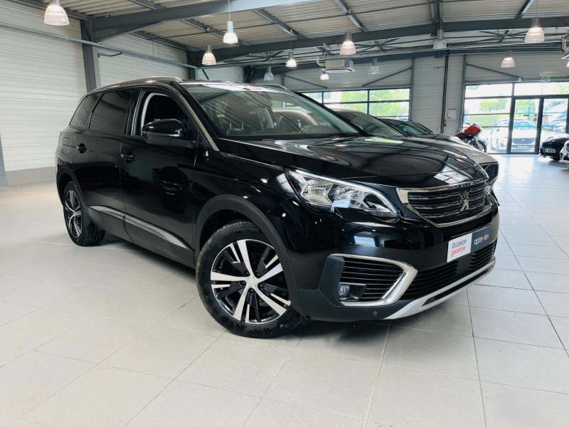 Peugeot 5008  BlueHDi 130ch S&S EAT8 Allure DIESEL Noir métallisé Occasion à vendre
