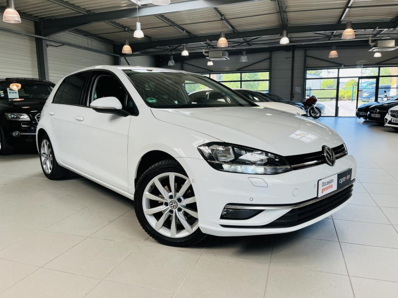 Volkswagen GOLF 1.5 TSI 150 EVO BlueMotion Technology DSG7 Carat ESSENCE Pure White Occasion à vendre