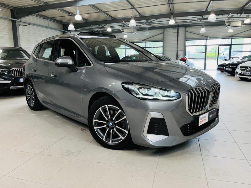 Bmw SERIE 2 ACTIVE TOURER 218d 150 ch DKG7 M Sport - LOA 430e/mois DIESEL Gris métallisé Occasion à vendre