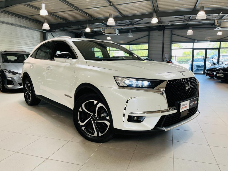 Ds DS7 CROSSBACK BlueHDi 180 EAT8 Executive DIESEL Blanc métallisé Occasion à vendre
