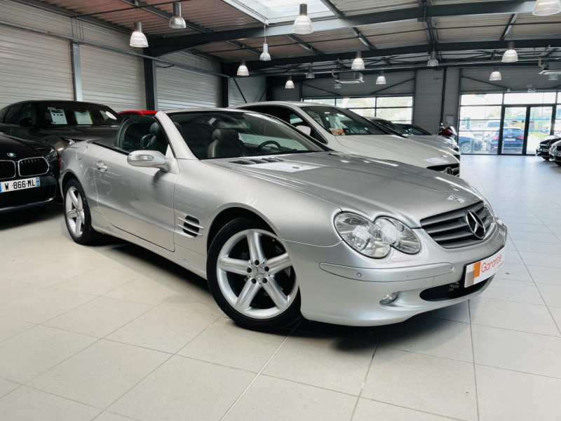 Mercedes-Benz SL 350 3.7 V6 245 ch BVA7 ESSENCE Gris métallisé Occasion à vendre