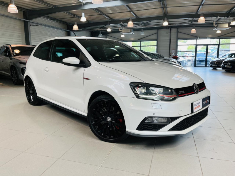 Volkswagen POLO 1.8 TSI 192 BMT DSG7 GTI ESSENCE Oryx White Mother-of-Pearl Effect Occasion à vendre