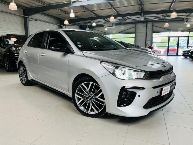 Kia RIO 1.0L T-GDi 120 ch ISG DCT7 GT Line Premium ESSENCE (4SS) SILKY SILVER M Occasion à vendre