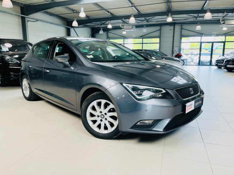 Seat LEON 1.6 TDI 110 Start/Stop Ecomotive Style DIESEL Pyrenees Gray Occasion à vendre