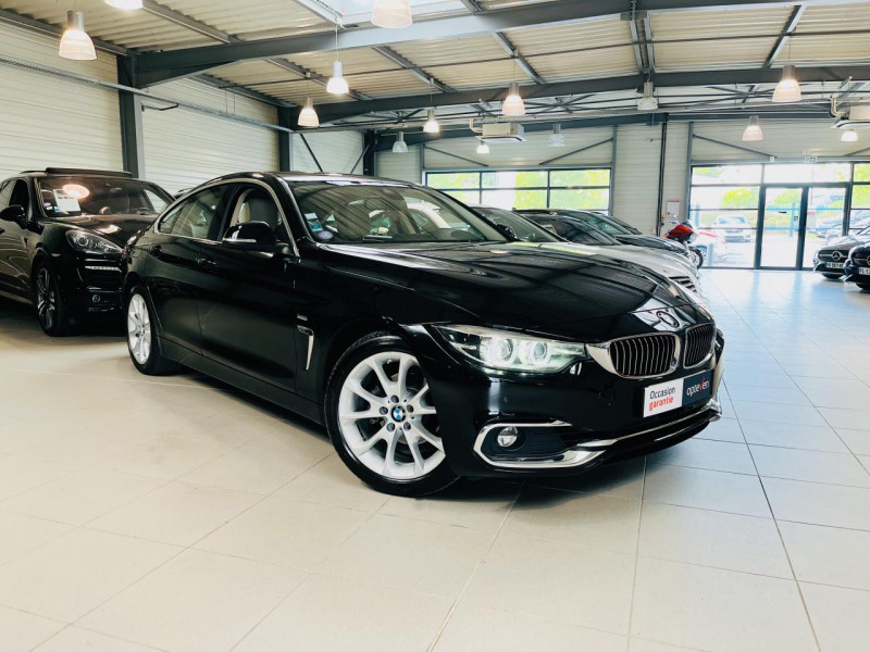 Bmw Serie 4 Gran Coupé  420i 184 ch F36 LCI Luxury ESSENCE SCHWARZ  II Occasion à vendre
