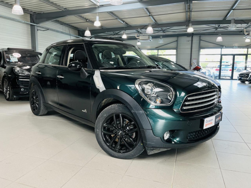 Mini COUNTRYMAN  D 112 ch ALL4 Cooper Pack Red Hot Chili DIESEL OXFORDGRUEN III METALLIC Occasion à vendre