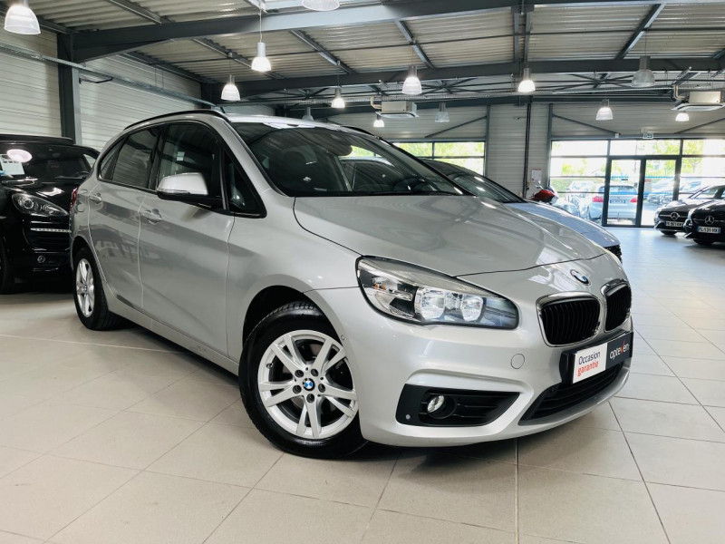 Bmw SERIE 2 ACTIVE TOURER  218d 150 ch F45 Business BVA 8 DIESEL GLACIERSILBER METALLIC Occasion à vendre