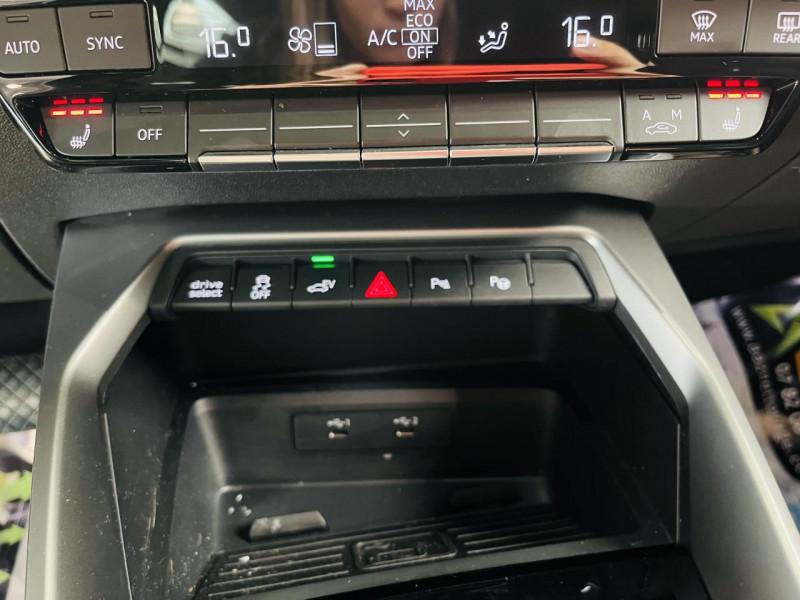 Photo 8 Audi A3 SPORTBACK  40 TFSIe 204 S tronic 6 Design Hybride Floret Silver Metallic en vente chez Occasions Champenoises Photo 8 de l'offre de AUDI A3 SPORTBACK  40 TFSIe 204 S tronic 6 Design à 22990€ chez Occasions Champenoises