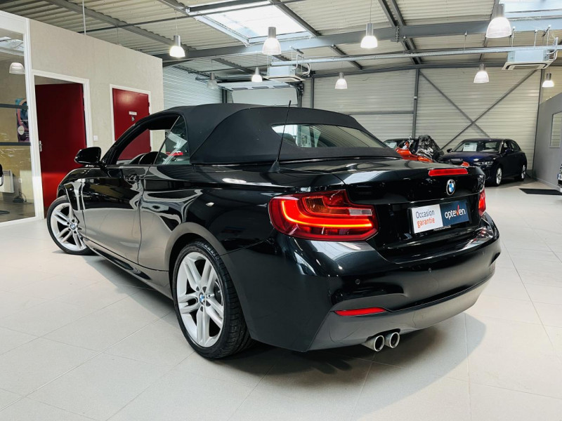 Photo 17 de l'offre de BMW SERIE 2 CABRIOLET Cabriolet 220d 190 ch F23 M Sport BVA 8 à 22990€ chez Occasions Champenoises
