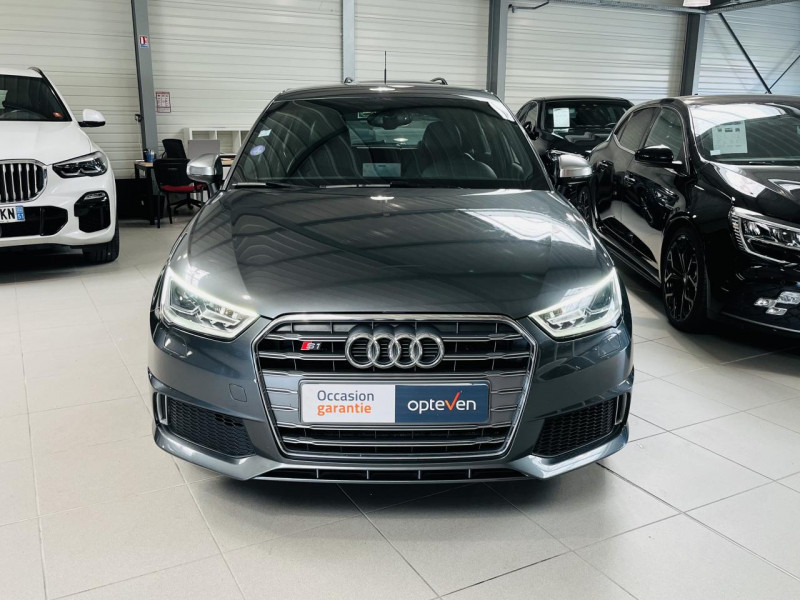 Photo 2 Audi S1 SPORTBACK  2.0 TFSI 231 Quattro ESSENCE Daytona Gray Pearlescent en vente chez Occasions Champenoises Photo 2 de l'offre de AUDI S1 SPORTBACK  2.0 TFSI 231 Quattro à 16990€ chez Occasions Champenoises