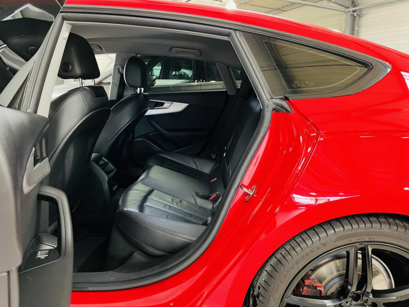 Photo 11 Audi A5 SPORTBACK  1.4 TFSI 150 S tronic 7 DESIGN ESSENCE Rouge métallisé en vente chez Occasions Champenoises Photo 11 de l'offre de AUDI A5 SPORTBACK  1.4 TFSI 150 S tronic 7 DESIGN à 23990€ chez Occasions Champenoises