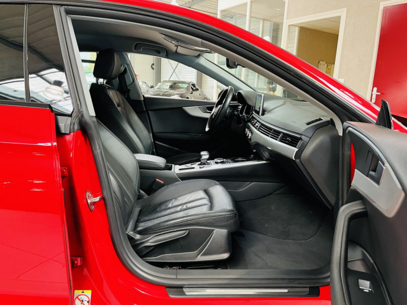 Photo 15 Audi A5 SPORTBACK  1.4 TFSI 150 S tronic 7 DESIGN ESSENCE Rouge métallisé en vente chez Occasions Champenoises Photo 15 de l'offre de AUDI A5 SPORTBACK  1.4 TFSI 150 S tronic 7 DESIGN à 23990€ chez Occasions Champenoises
