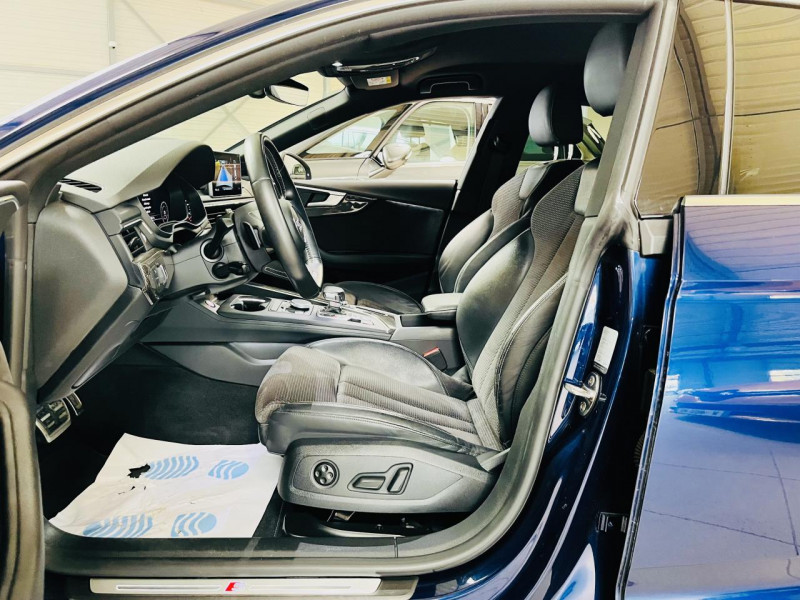 Photo 10 Audi S5 SPORTBACK V6 3.0 TFSI 354 Tiptronic 8 Quattro ESSENCE Navarra Blue Metallic en vente chez Occasions Champenoises Photo 10 de l'offre de AUDI S5 SPORTBACK V6 3.0 TFSI 354 Tiptronic 8 Quattro à 38990€ chez Occasions Champenoises