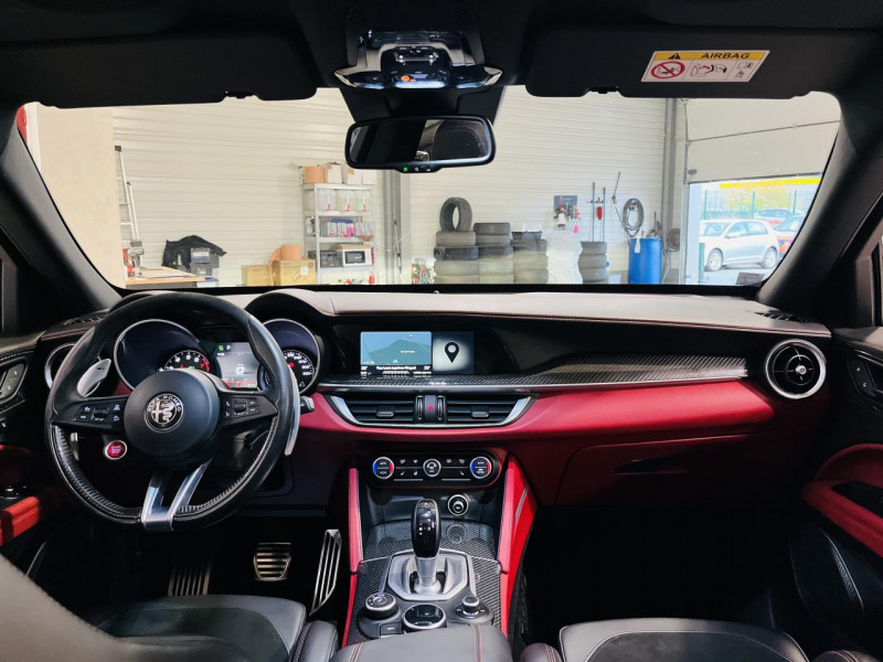 Photo 4 de l'offre de ALFA ROMEO STELVIO 2.9 V6 510ch AT8 Quadrifoglio à 52990€ chez Occasions Champenoises