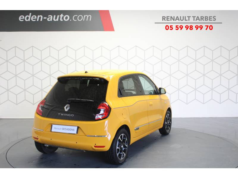 Photo 5 Renault Twingo III TCe 95 Intens essence jaune en vente chez Francepronet Car Center Photo 5 de l'offre de RENAULT Twingo III TCe 95 Intens à 11490€ chez Francepronet Car Center