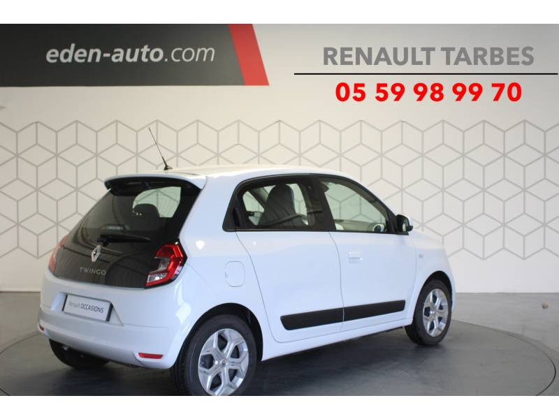 Photo 4 Renault Twingo III SCe 75 - 20 Zen essence blanc en vente chez Francepronet Car Center Photo 4 de l'offre de RENAULT Twingo III SCe 75 - 20 Zen à 9990€ chez Francepronet Car Center