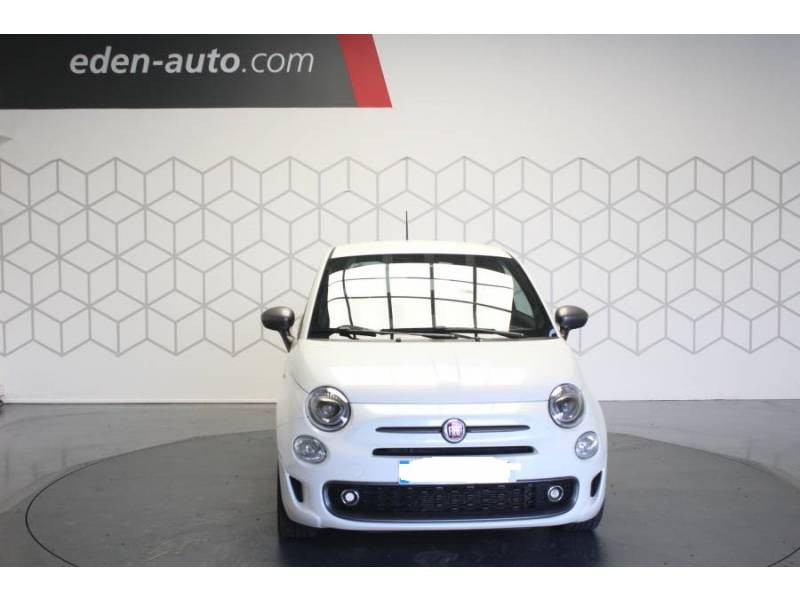Photo 2 Fiat 500 1.2 69 ch S Plus essence blanc en vente chez Francepronet Car Center Photo 2 de l'offre de FIAT 500 1.2 69 ch S Plus à 9990€ chez Francepronet Car Center