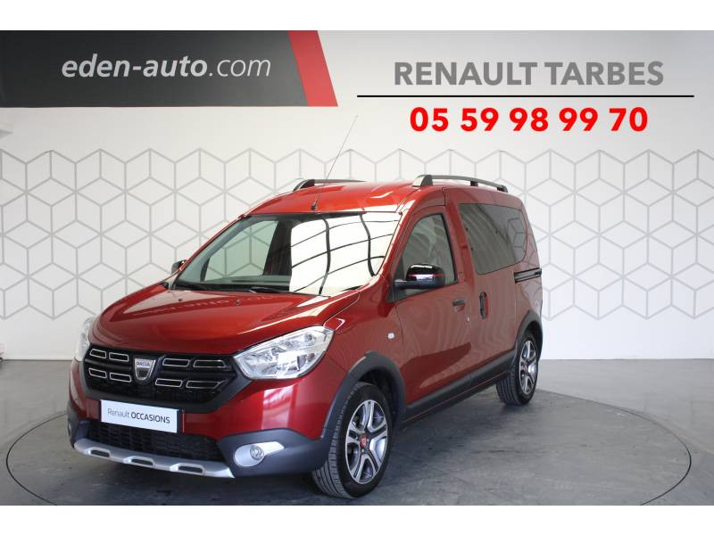 Dacia Dokker Blue dCi 95 SL Techroad diesel rouge Occasion à vendre