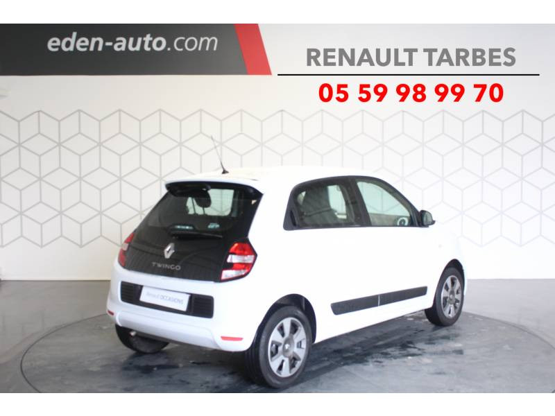 Photo 5 Renault Twingo III 1.0 SCe 70 E6C Zen essence blanc en vente chez Francepronet Car Center Photo 5 de l'offre de RENAULT Twingo III 1.0 SCe 70 E6C Zen à 8990€ chez Francepronet Car Center
