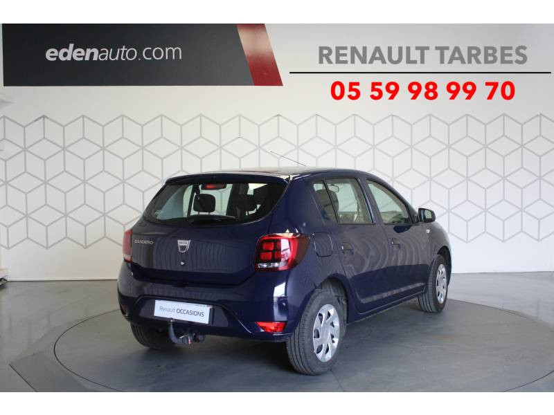 Photo 5 Dacia Sandero TCe 90 Essentiel essence bleu en vente chez Francepronet Car Center Photo 5 de l'offre de DACIA Sandero TCe 90 Essentiel à 11490€ chez Francepronet Car Center
