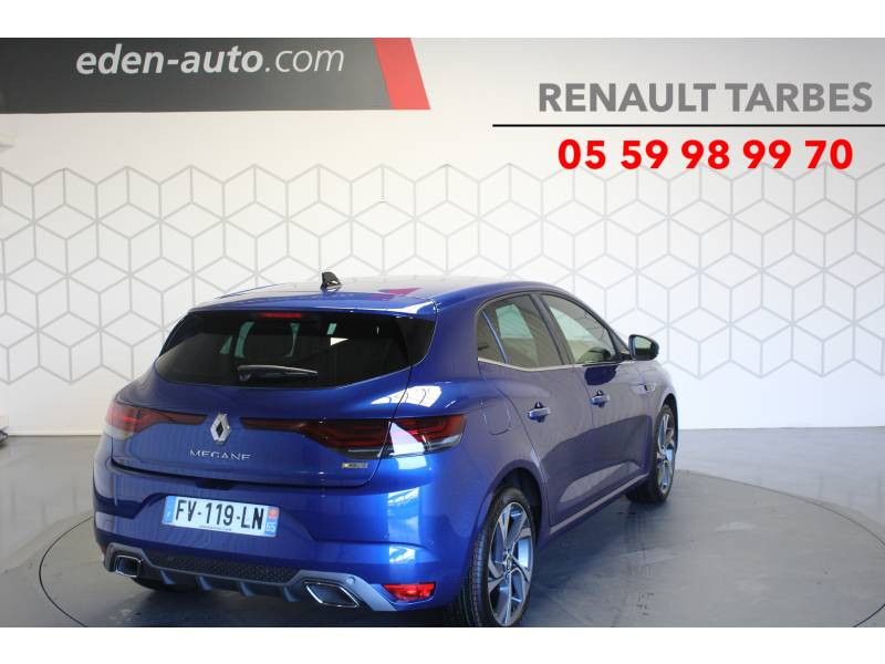 Photo 5 Renault Mégane IV BERLINE TCe 140 EDC FAP - 20 R.S. Line essence bleu en vente chez Francepronet Car Center Photo 5 de l'offre de RENAULT Mégane IV BERLINE TCe 140 EDC FAP - 20 R.S. Line à 25990€ chez Francepronet Car Center