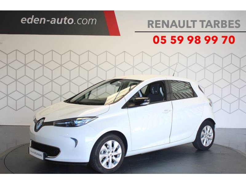 Renault Zoe Intens électrique blanc Occasion à vendre