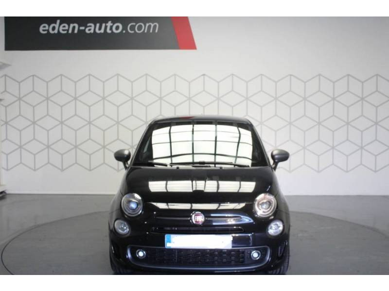 Photo 2 Fiat 500 1.2 69 ch S Plus essence noir en vente chez Francepronet Car Center Photo 2 de l'offre de FIAT 500 1.2 69 ch S Plus à 9990€ chez Francepronet Car Center