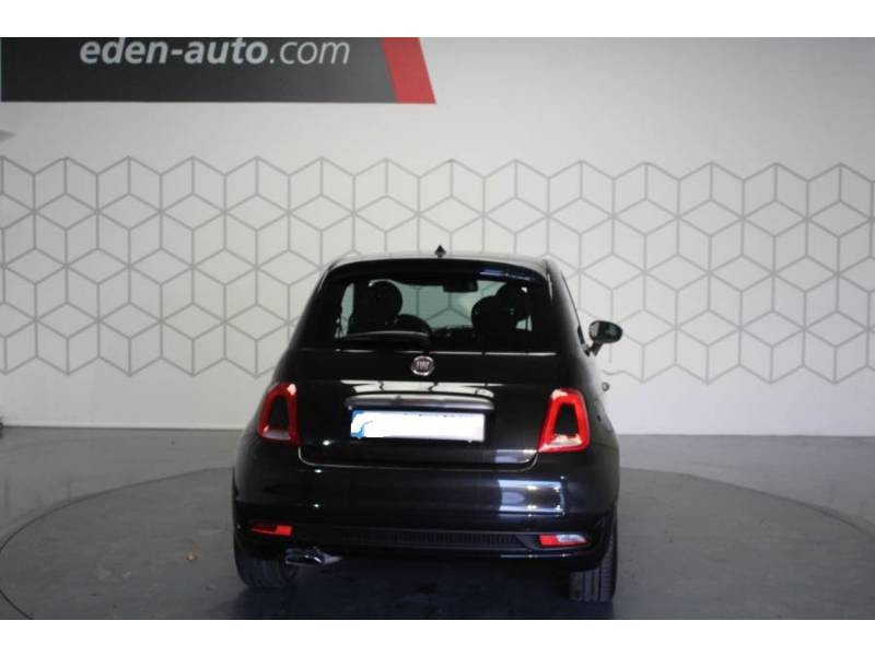 Photo 4 Fiat 500 1.2 69 ch S Plus essence noir en vente chez Francepronet Car Center Photo 4 de l'offre de FIAT 500 1.2 69 ch S Plus à 9990€ chez Francepronet Car Center